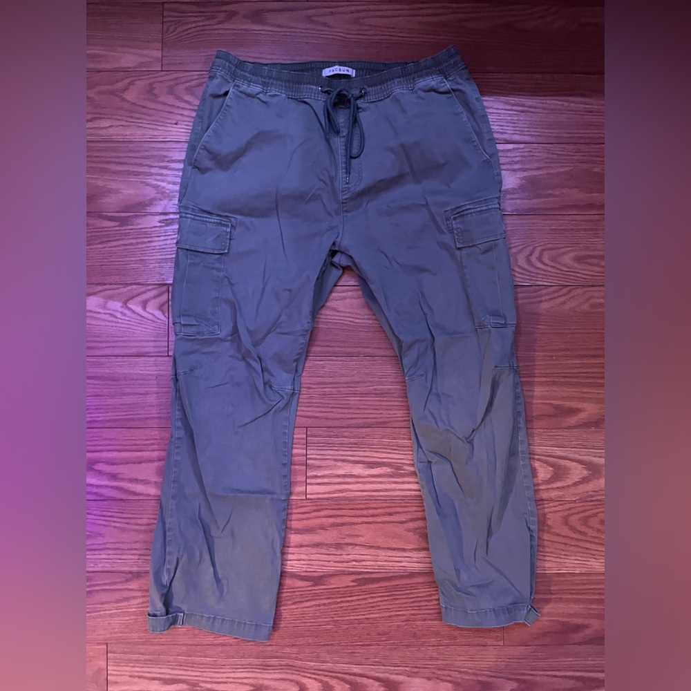 Pacsun Grey Cargo Pants 42x 30/32 Sized XL